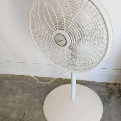 Lasko Oscillating 3 Setting Floor Fan - 37" Tall, Works Well