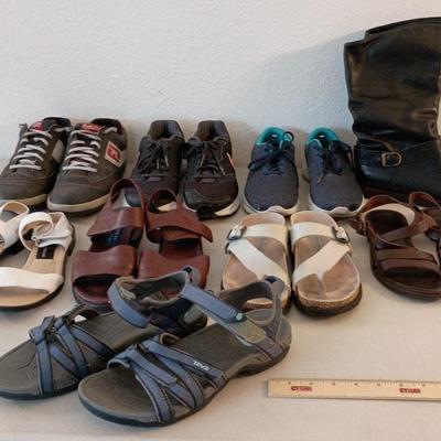 Women's Shoes Size 7 To 8.5 - Nike, Footjoy, Teva, Bass, Mephisto, Skechers++