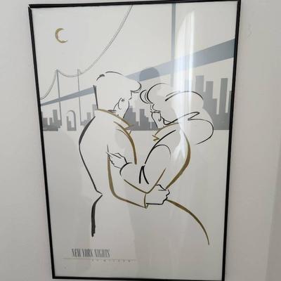 Framed New York Nights by Ty Wilson Print - 24x36"
