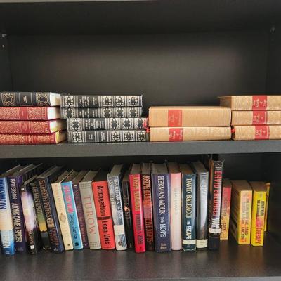 35pc Novels & Classics - James Patterson, Joseph Wambaugh, David Baldacci, Dickens, Brontë