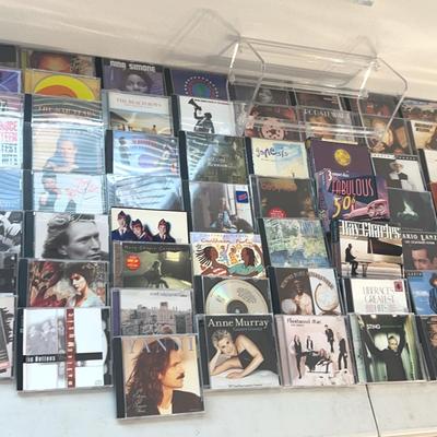 CD Lot 1 - Michael Bolton, Fleetwood Mac, Sting + CD Case Holder 