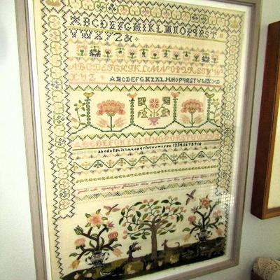 Sale Photo Thumbnail #294: "The Chase" sampler