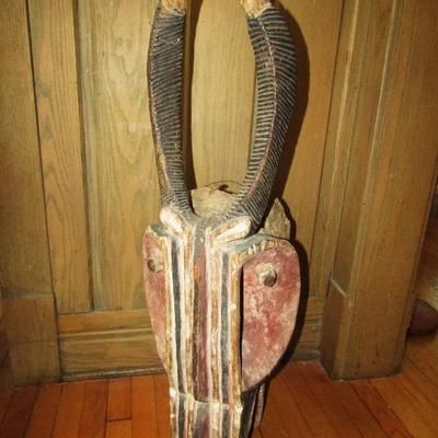 Sale Photo Thumbnail #57: Antique African "Goli Glen" tribal mask (Ivory Coast)