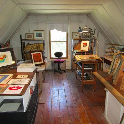 Sale Photo Thumbnail #306: Noel Spangler's studio