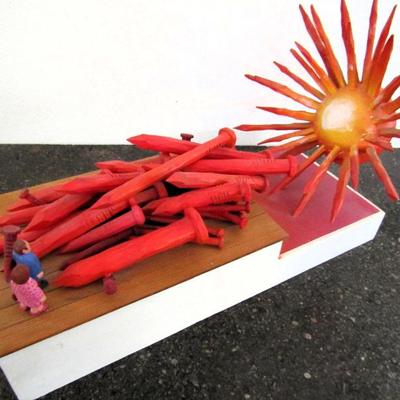 Sale Photo Thumbnail #66: Noel Spangler "Red Nails In The Sunset"