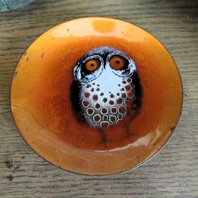 Sale Photo Thumbnail #102: Norman Brumm copper owl dish