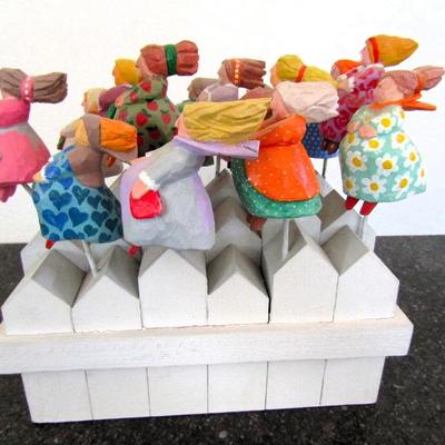 Sale Photo Thumbnail #75: Noel Spangler "The Migration of the Girls"
