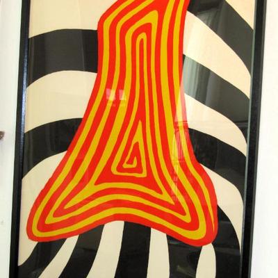 Sale Photo Thumbnail #17: Alexander Calder "Zebra" Artist's Proof 1976