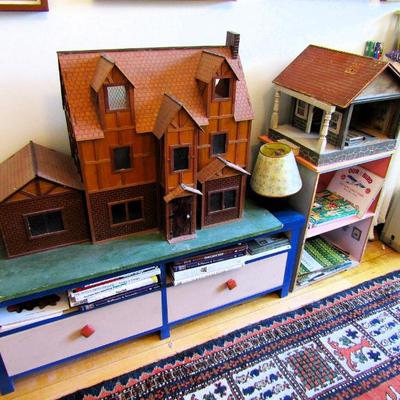 Sale Photo Thumbnail #248: Vintage hand made dollhouses