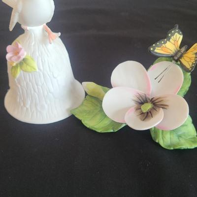 (DIN125)Towle Bone China Bell And Friend 
