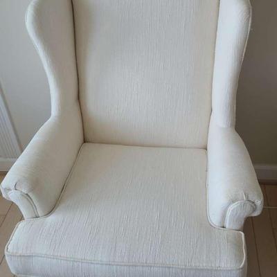 (LR231) Mid Century  Wingback Accent Chair 