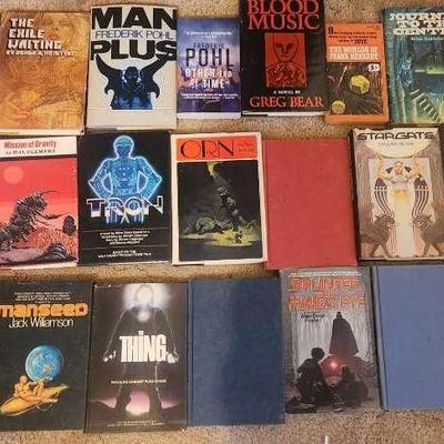 Science Fiction Paperback Book Lot