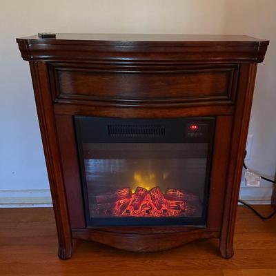 Warm Glow Electric Fireplace Heater