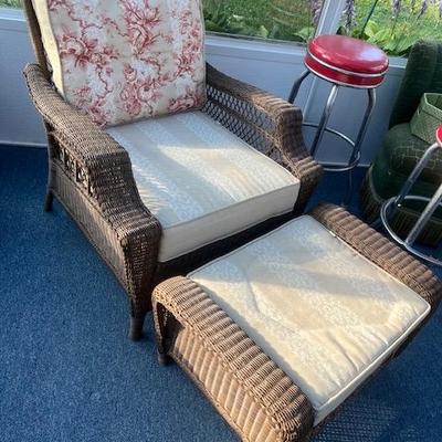 Outdoor Chair & Ottomon
