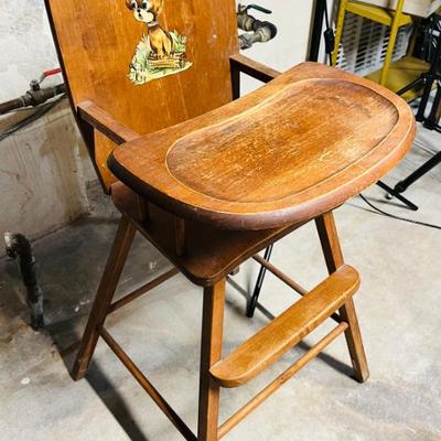 Antique High Chair