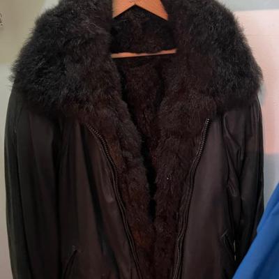 Leather & Possum Mens Jacket