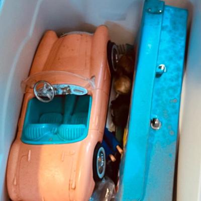 1960s Barbie Convertible Car & Case