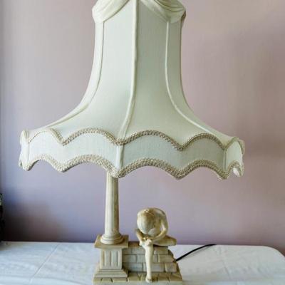 Vintage Lamp & Shade