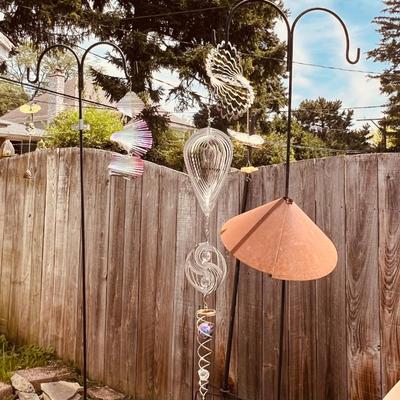 Lawn Ornaments on Shepards Hooks