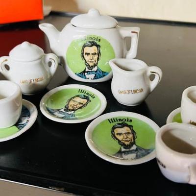 Lincoln Miniature Tea Set
