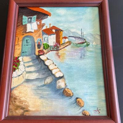 Signed Oil Painting