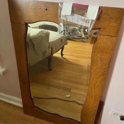 Oak Wall Mirror