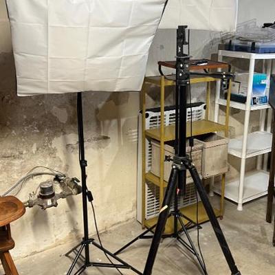 Studio Lights & Tripod
