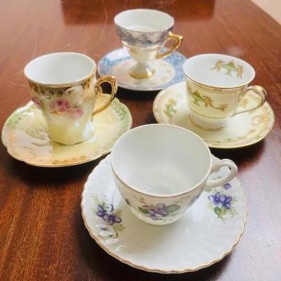 Rare Teacups & Saucers