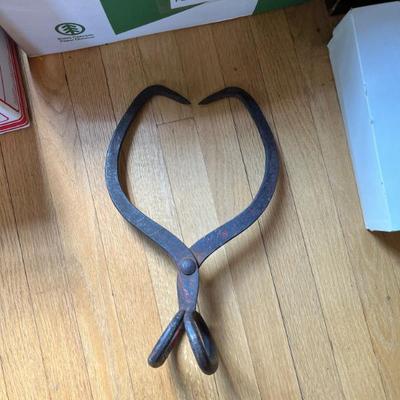 Sale Photo Thumbnail #193: Antique Ice Block Tongs