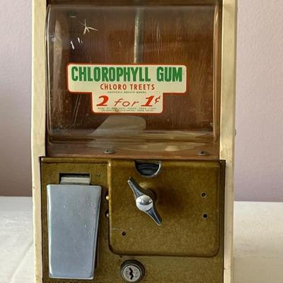 Victor Chlorophyll Gum Vending Machine