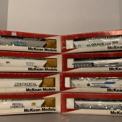 Mckean Models Train Cars