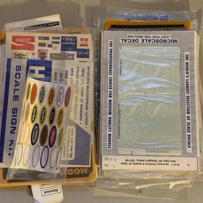 Model Scale Decal Collection