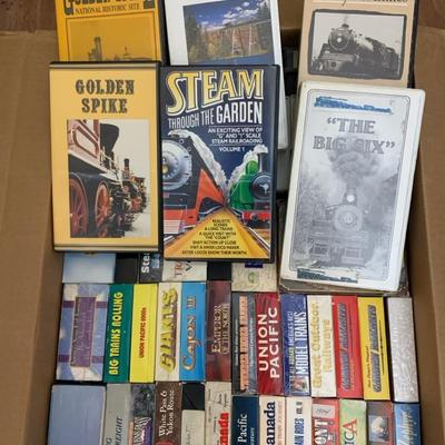 Model Train VHS tapes