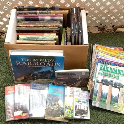 Train And Railroad Books