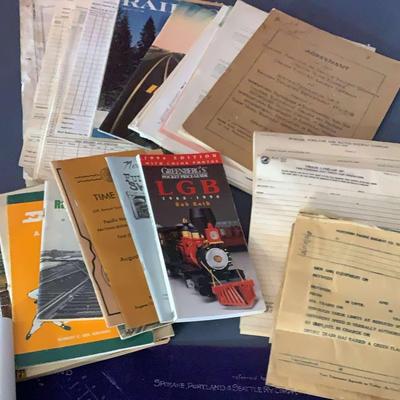 Railroad And Train Memorabilia 
