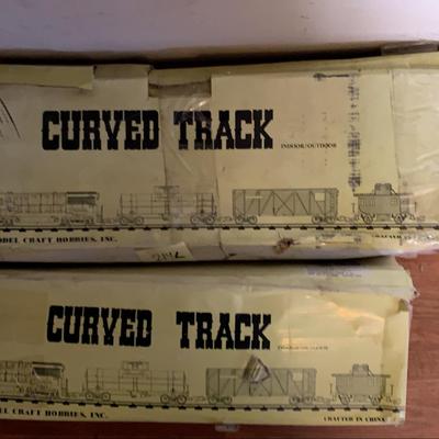 Polks Model Train Curved Track