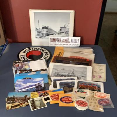Vintage Train Ephemera