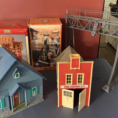 Buildings For Model Train Set