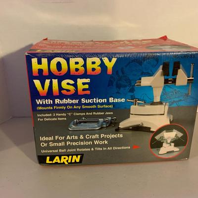 Hobby Vise With Misc Supplies