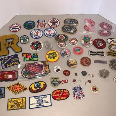 Clothing Patch & Pin Collection