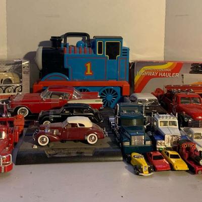 Thomas The Tank Engine Toy Case And Model Cars