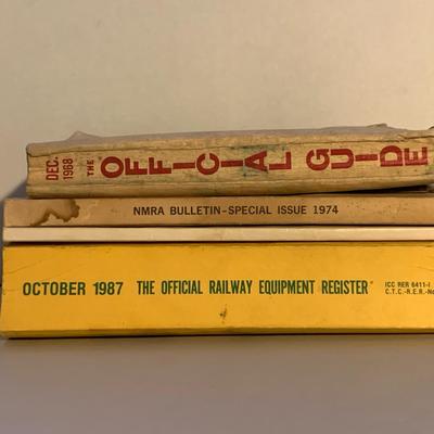 Vintage Railway Registers And Guides