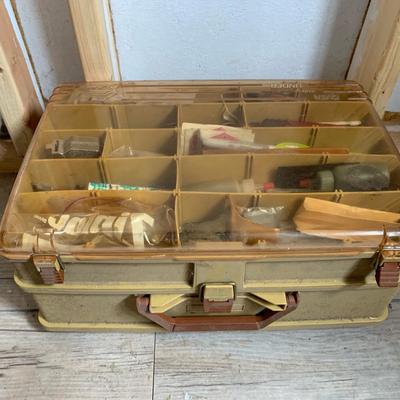 Toolbox With Misc Tools And Craft Supplies