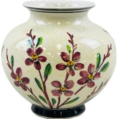 Sale Photo Thumbnail #158: Signed Keramikos Athens Greece Handmade Ceramic Art Pottery Vase