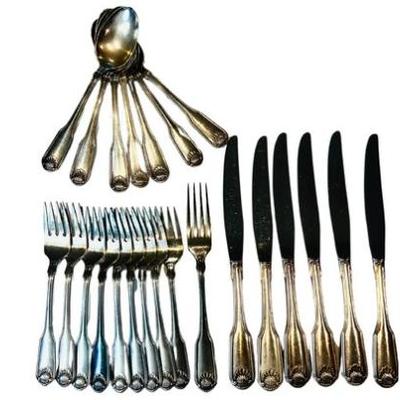 Sale Photo Thumbnail #149: Silver Plate Flatware By Community