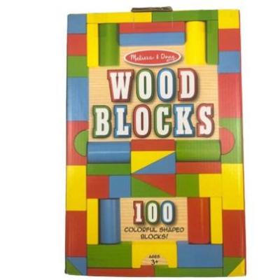 Sale Photo Thumbnail #182: New! Melissa & Doug Wood Blocks