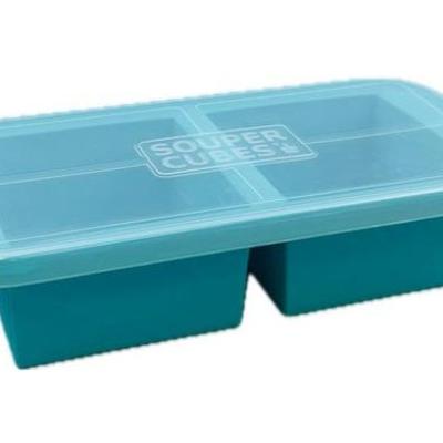 Sale Photo Thumbnail #148: Souper Cubes 2 Cup Silicone Freezer Tray With Lid