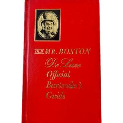 Sale Photo Thumbnail #96: Old Mr. Boston De Luxe Official Bartenders Guide/leo Cotton