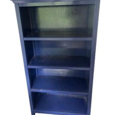 Sale Photo Thumbnail #27: Blue Painted Wooden Bookcase