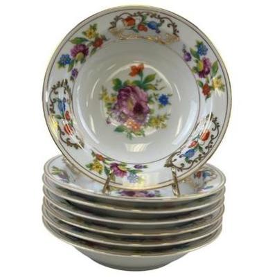 Sale Photo Thumbnail #113: Noritake/Dresdena Rim Fruit/Dessert (Sauce) Bowls (7)